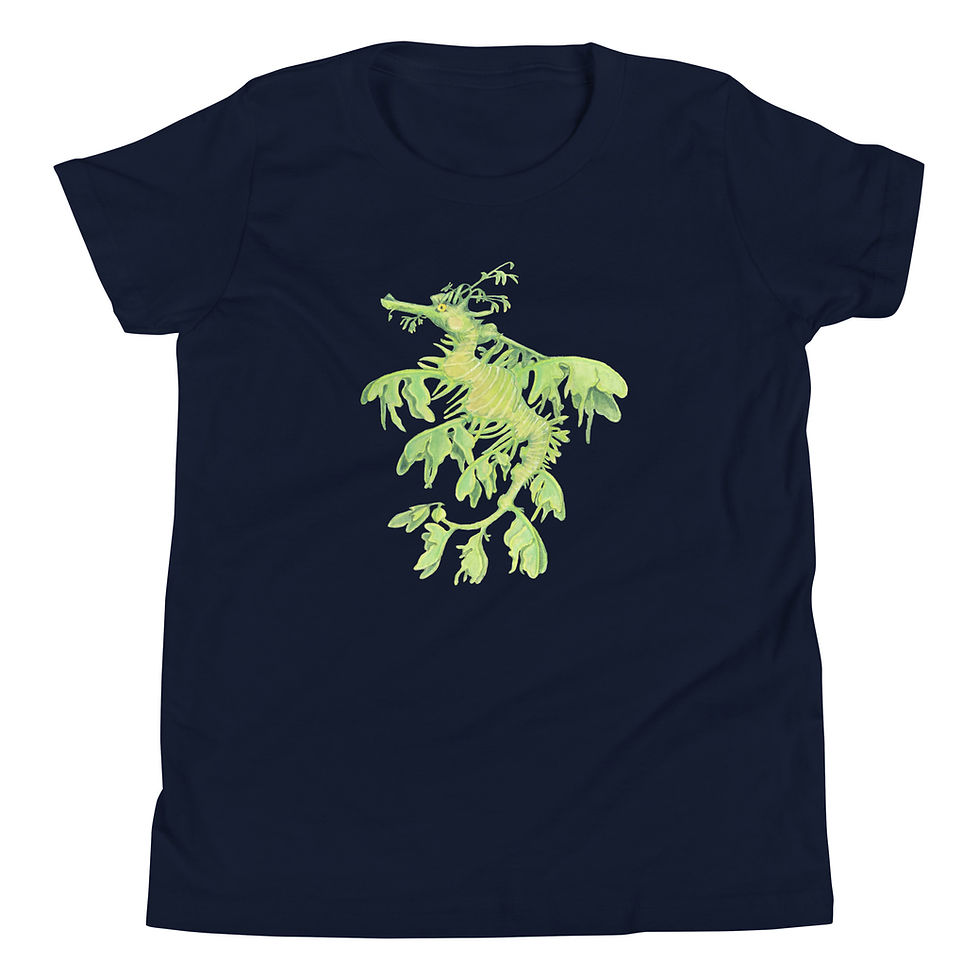 Thumbnail: Leafy Seahorse Youth T-shirt