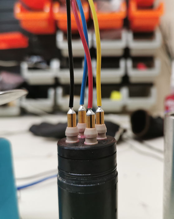 Soldered Subsea Electrical Connector - Termination - 4 Way