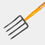 Thumbnail: True Temper Digging Fork Wood Handle D Grip
