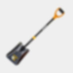 True Temper Square Mouth Shovel FG Handle D Grip