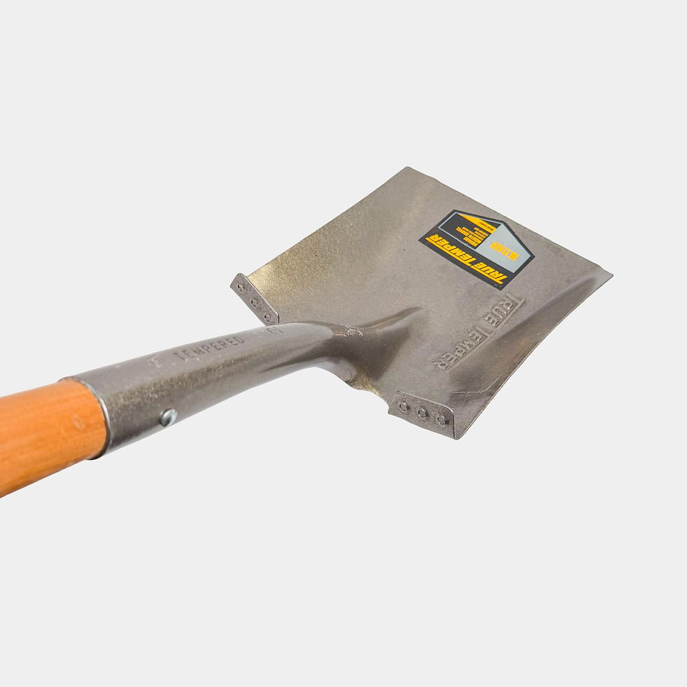Thumbnail: True Temper Square Mouth Shovel Wood Handle D Grip