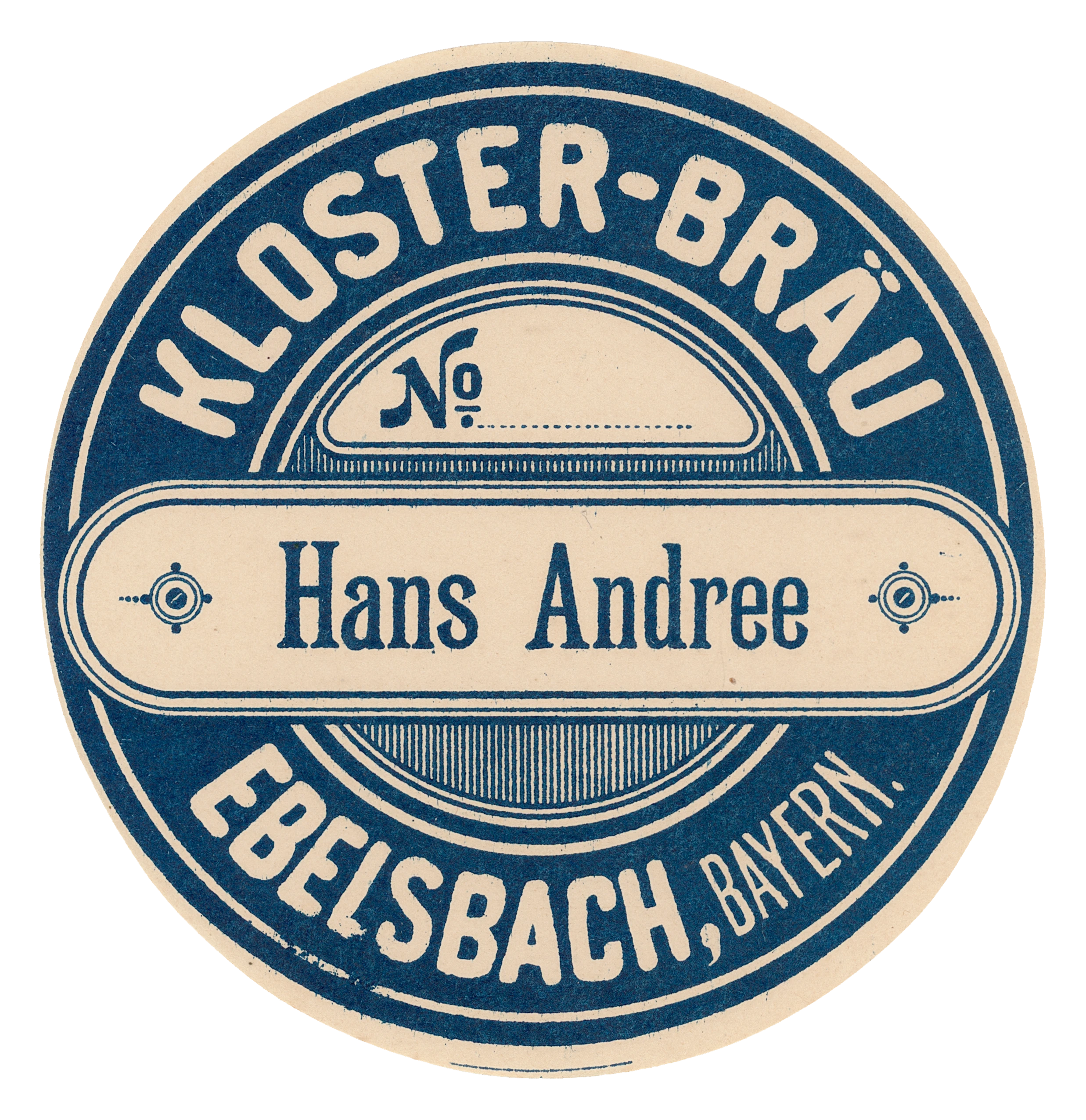 Klosterbräu Hans Andree