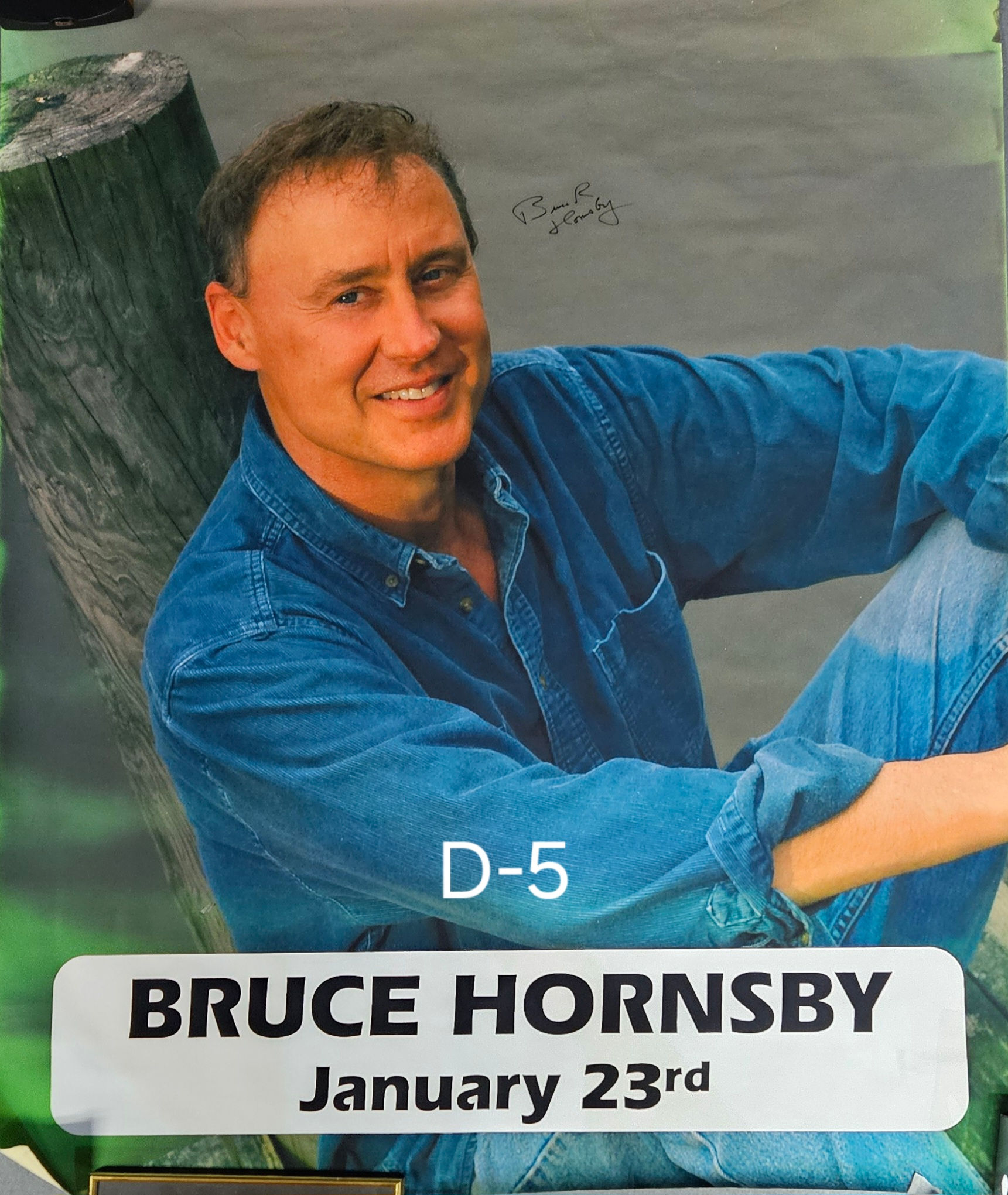 Bruce Hornsby Casino Large Poster