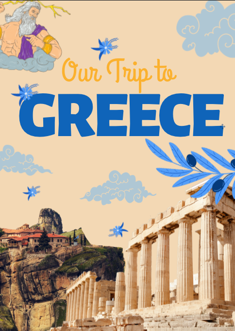 Our Trip to Greece, Front page