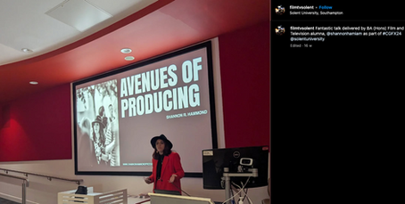 Giving Back: Sharing My Experience as a Producer During Industry Week