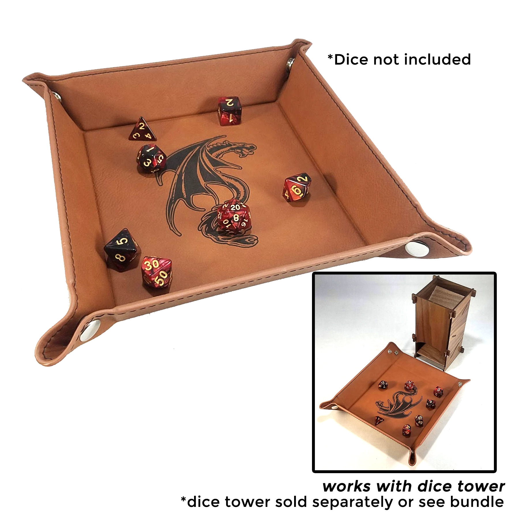 D&D Etched Dice Tray