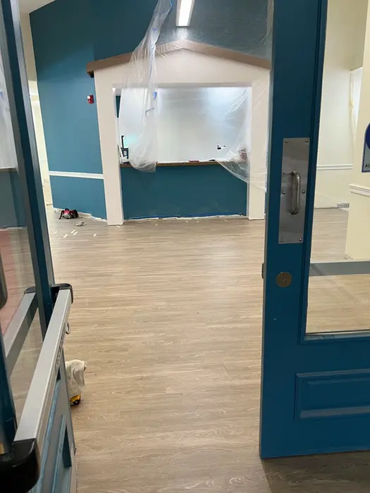 childcare center after renovation