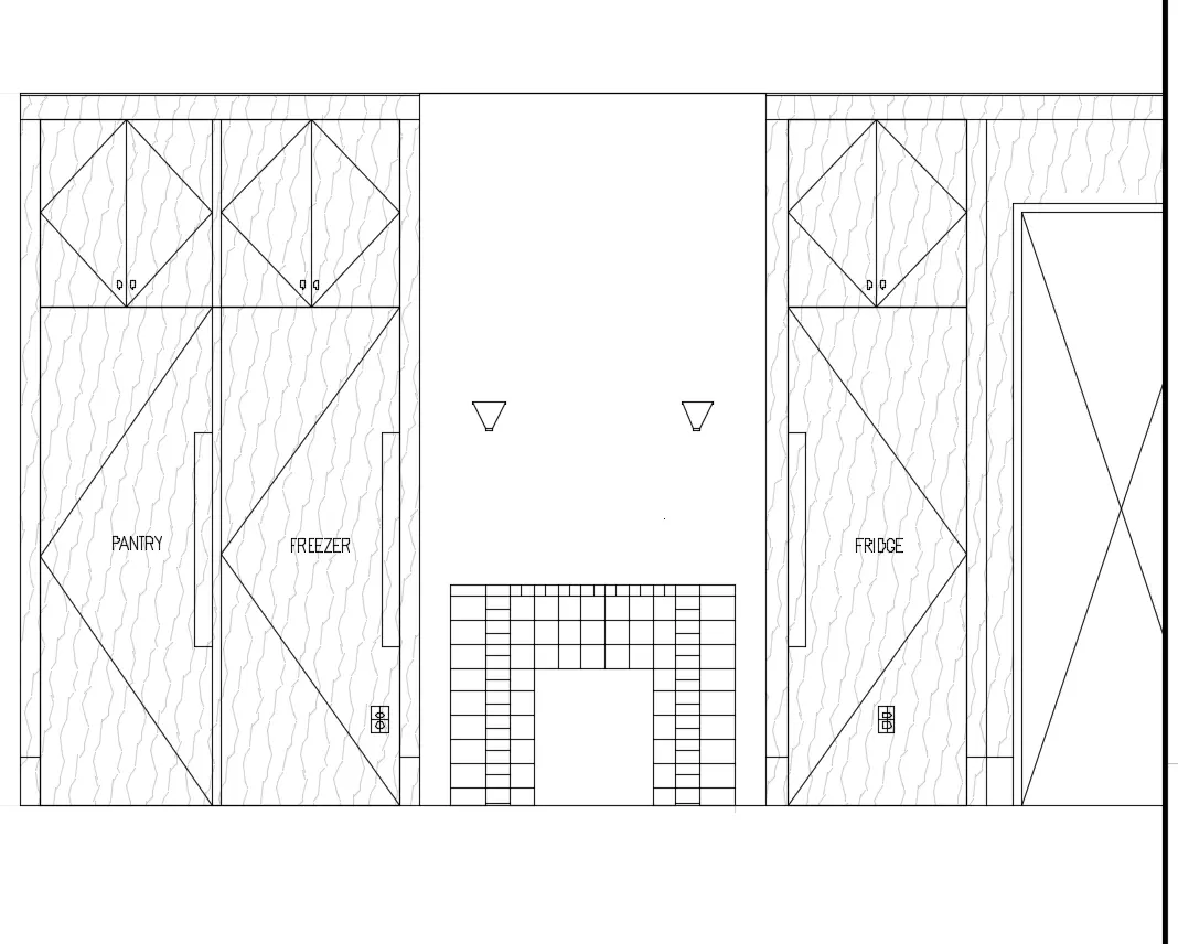 Material studies for custom millwork renovation