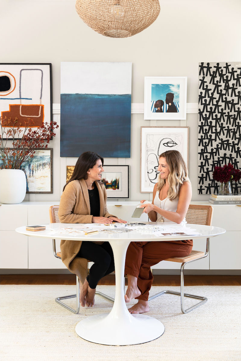 Happy clients working with interior designer Laura Hur from Lorla Studio