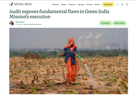 Audit exposes fundamental flaws in Green India Mission’s execution