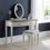 Thumbnail: Montreux Grey Washed Oak and Soft Grey Dressing Table
