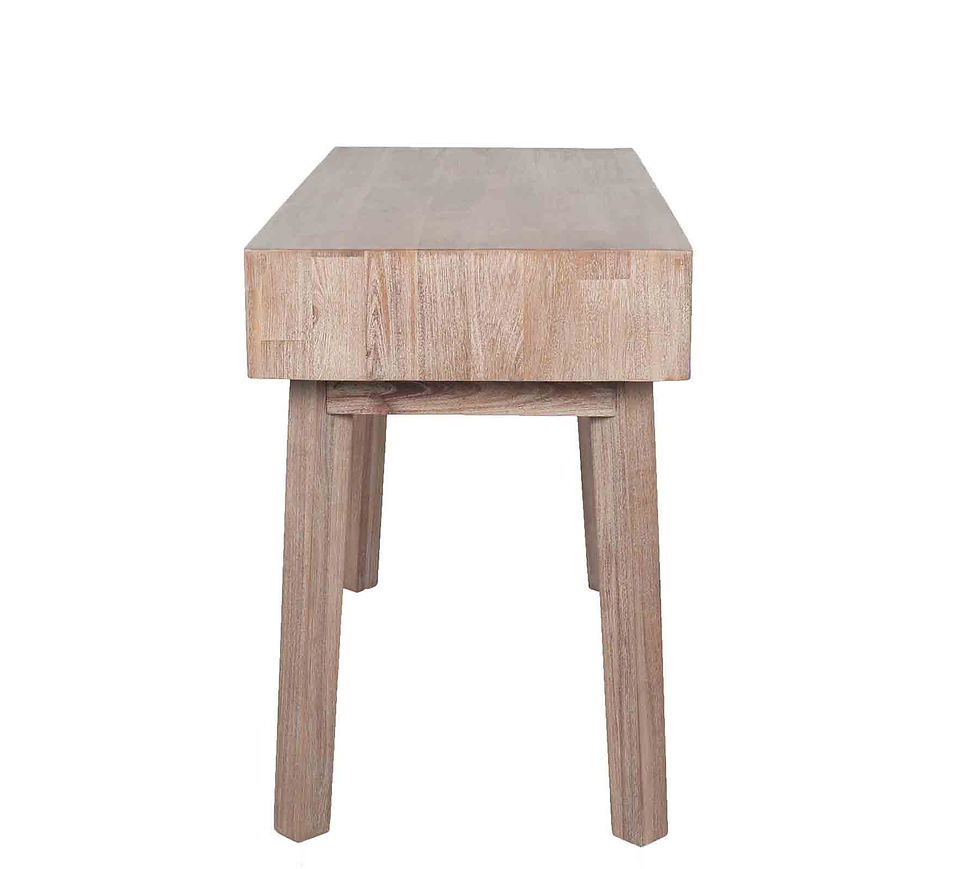 Thumbnail: Sand Wash Acacia Wood 2 Drawer Desk