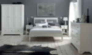 Hampstead White 3 Door Triple Wardrobe