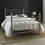 Thumbnail: Krystal Shiny Nickel Bedstead Double 135cm by Bentley Designs