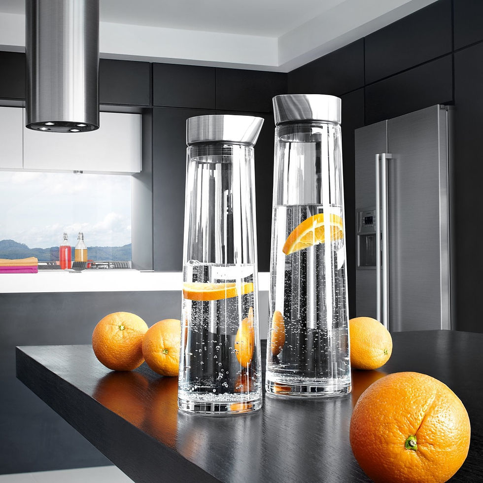 Water Carafe Glass 1000 ml ACQUA