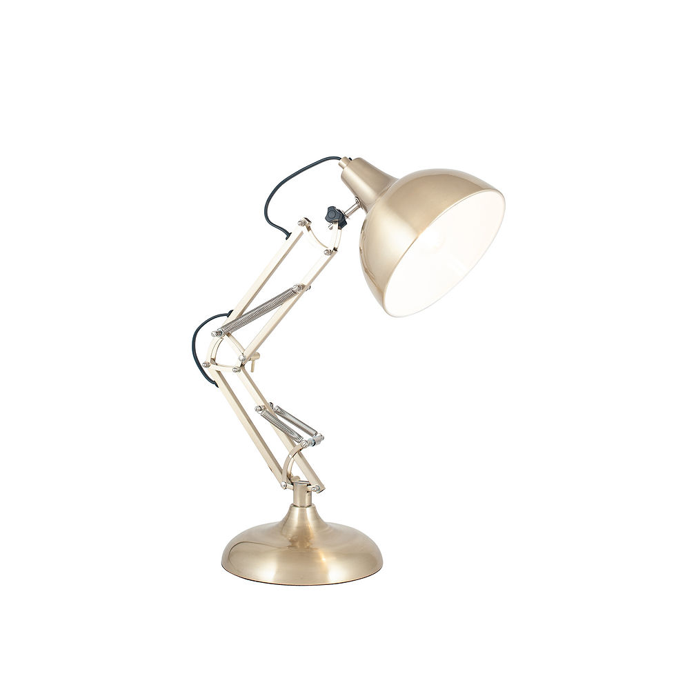 Thumbnail: Alonzo Brass Metal Task Table Lamp