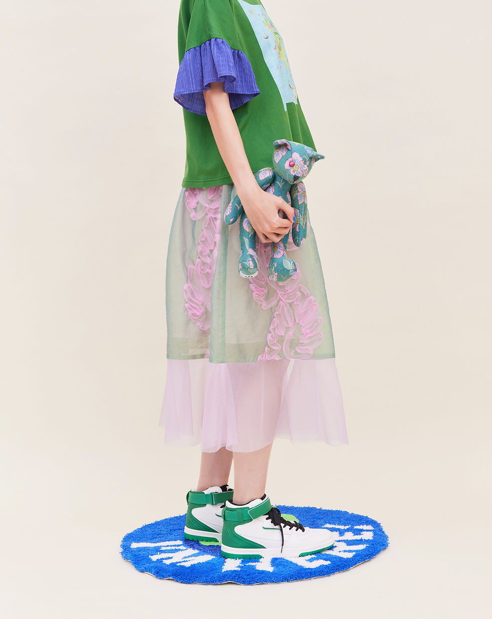 Thumbnail: Ribbon Couture Skirt_sk0623