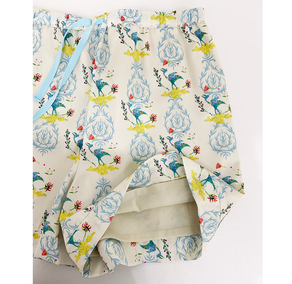 Thumbnail: Room Shorts_ Dinosaur Ivory PT0302