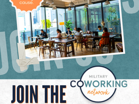 Join the Military Coworking Network Advisory Board - lend your expertise, empower a community, and make a difference.