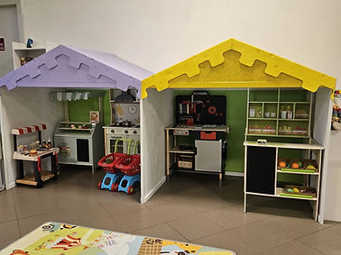 Zona gioco simbolico Nido d'Infanzia Encanto