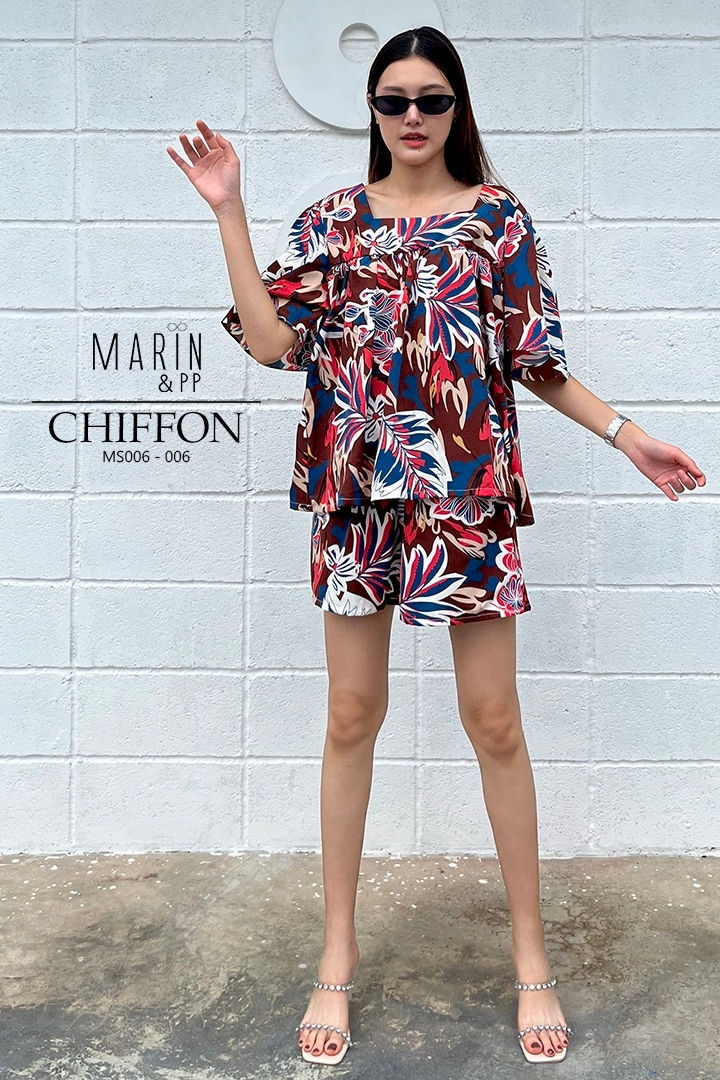 ภาพขนาดย่อ: Chiffon Set MS006-006