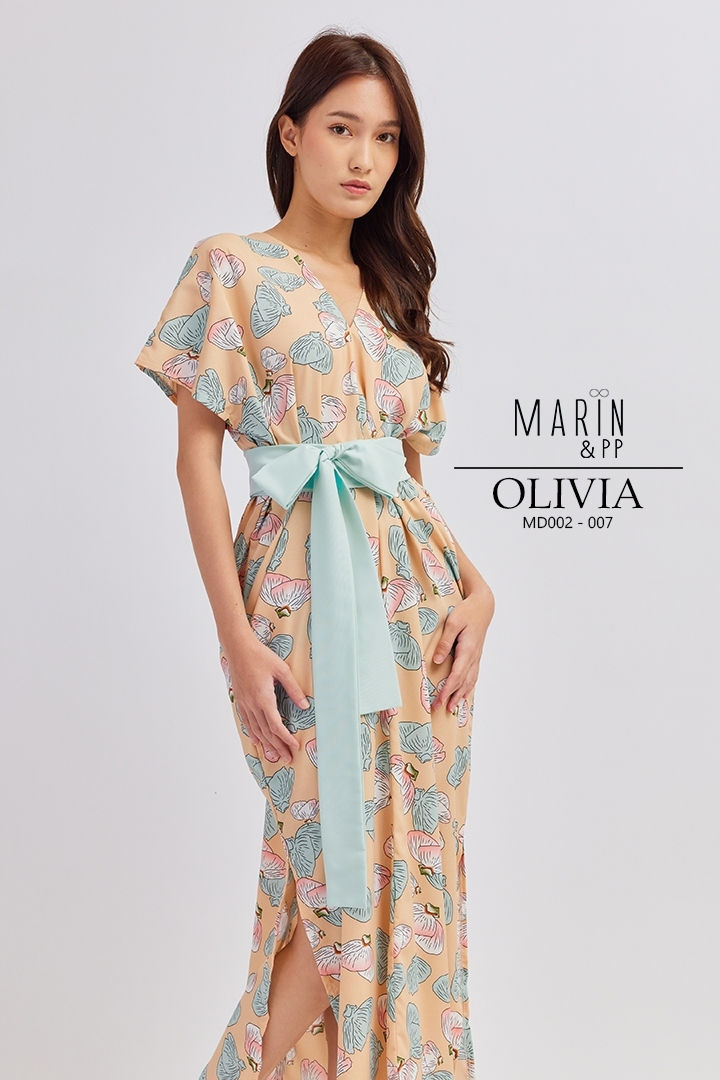 ภาพขนาดย่อ: Olivia Maxi Dress MD002-007