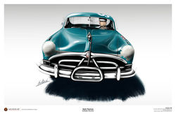 NASCAR 1951 Champion artwork by Alex Book – historic race car illustration