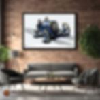 Thumbnail: 1913 Indy 500 winners art print, Jules Goux Peugeot L76 racing poster, Indianapolis Motor Speedway history wall decor