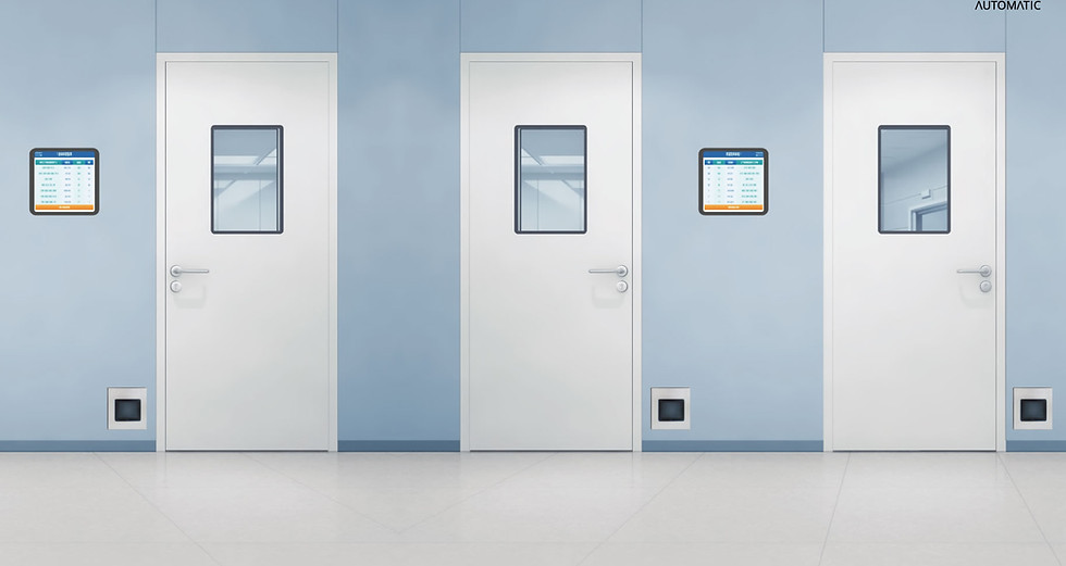 ประตูอัตโนมัติ Medical Automatic Swing Door