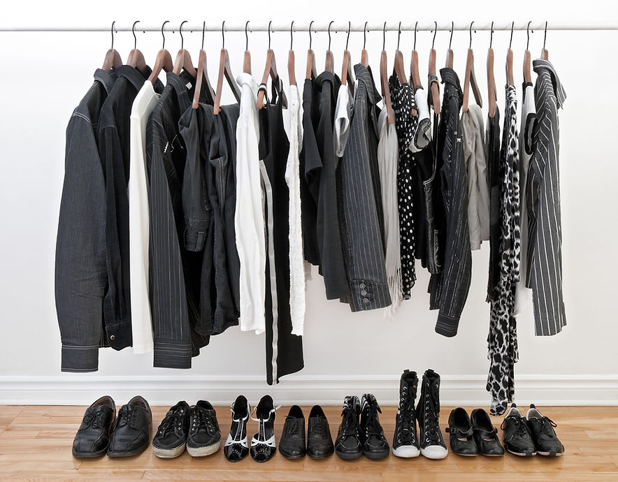 Organized Closet Rack