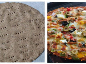 Recipe: Ragi Whole Wheat Pizza Base