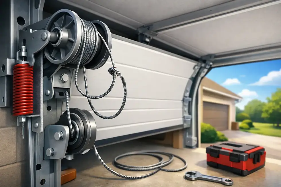 What Causes Garage Door Cable to Slip at Home?