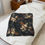 Thumbnail: Velveteen Plush Blanket — Midnight Garden XIV