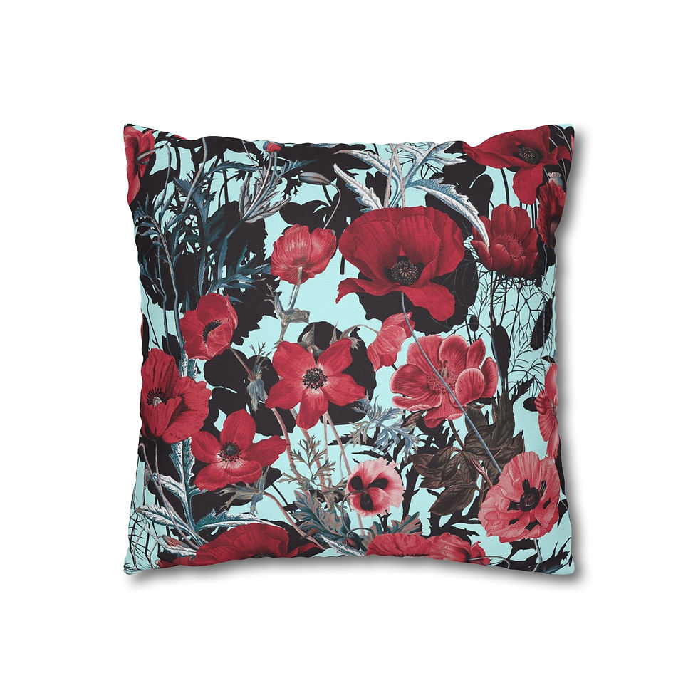 Thumbnail: Poppy Floral Garden Pillowcase