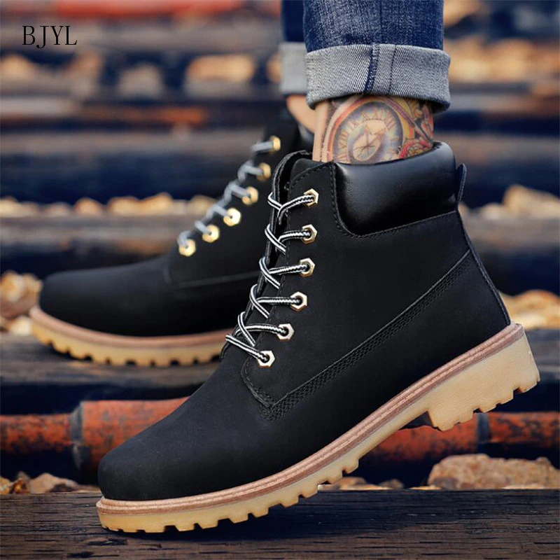 Thumbnail: BJYL 2019 Classic Casual Men Boots Autumn Breathable Comfortable 