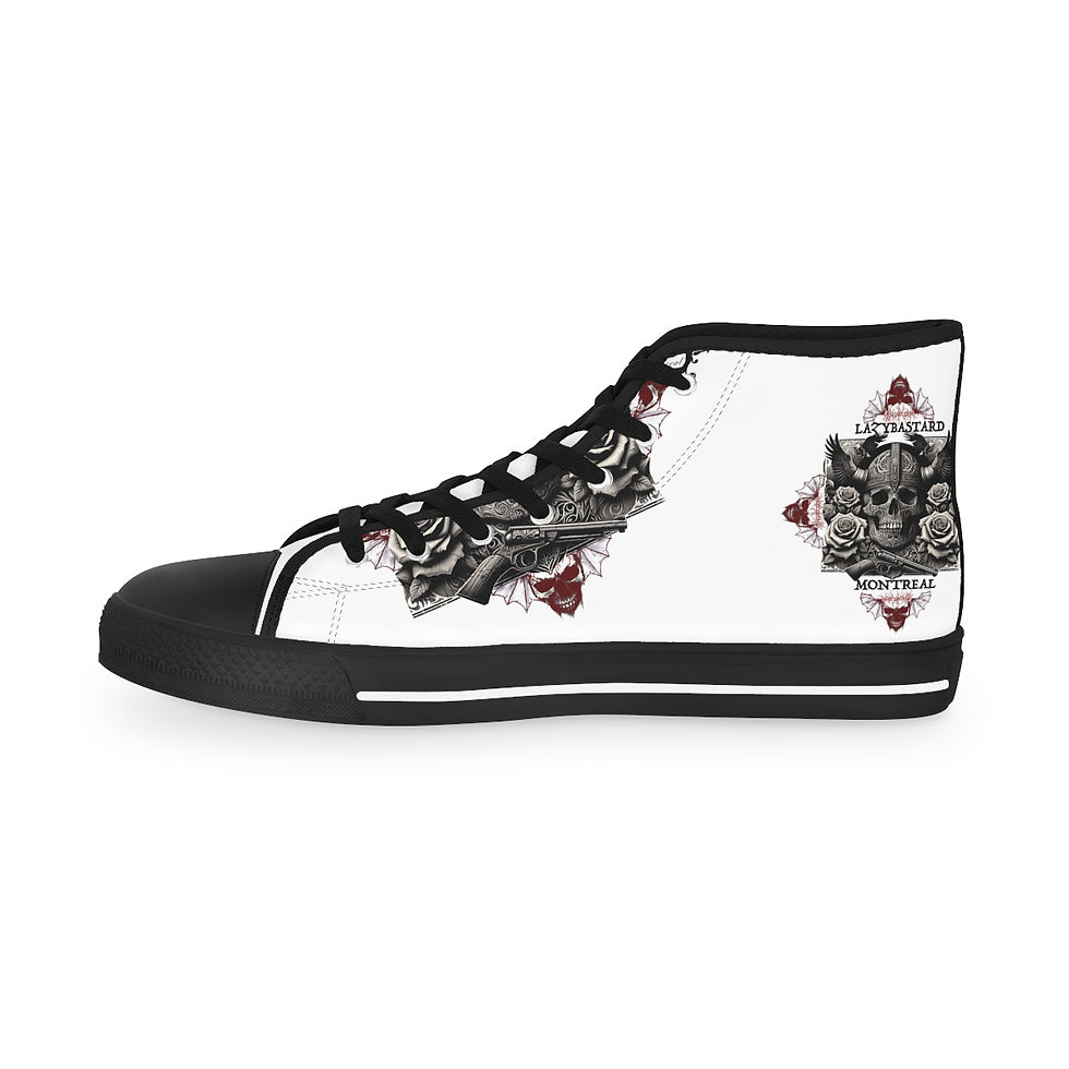 Thumbnail: Barongsai Men's High Top Sneakers LZY.BSTRD Montreal 