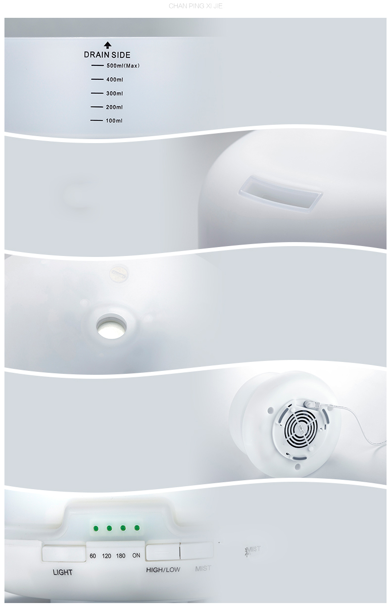 Lamone Electric Diffuser 500ml part