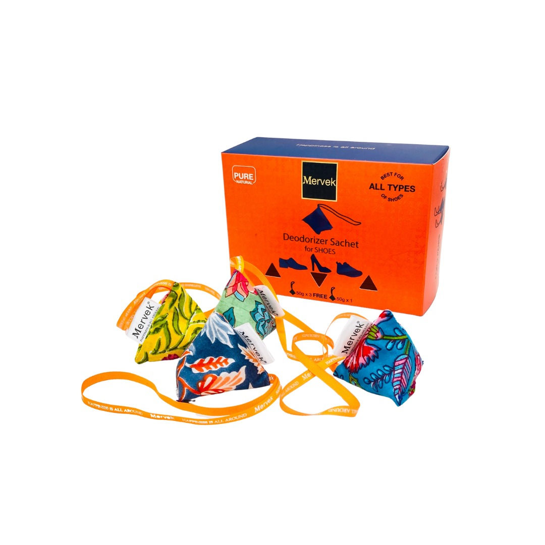 Deodorizer Sachet for shoes, cabinet, wardrobe