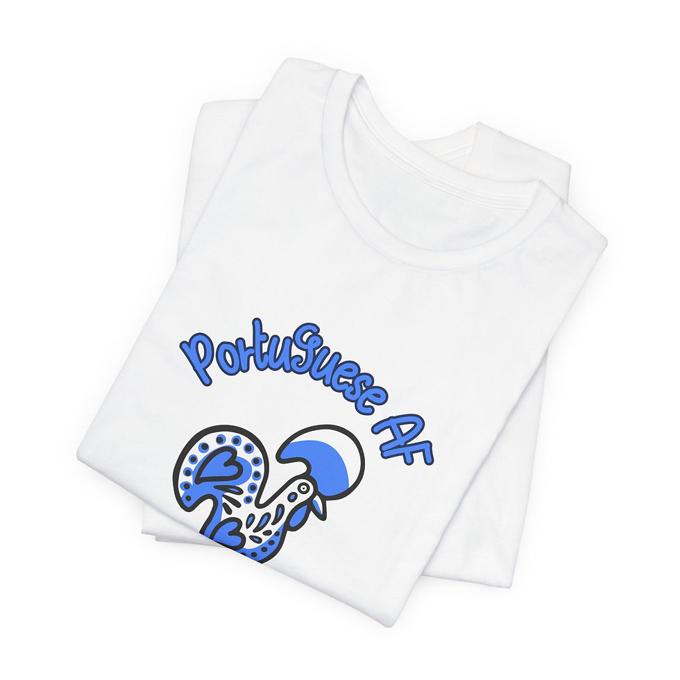 Thumbnail: Portuguese AF Unisex Jersey Short Sleeve Tee