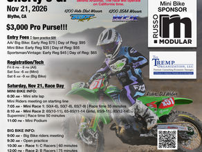 AMAR Rd8 Shortys GP race flyer