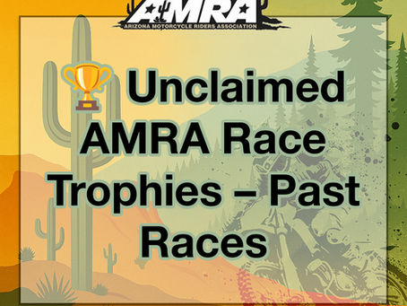 AMRA Trophy Pickup: Claim Your 2026 AMRA Racing Trophy