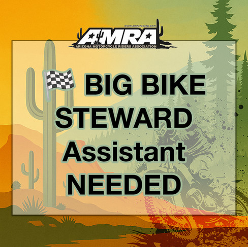Big Bike Steward Assistant needed