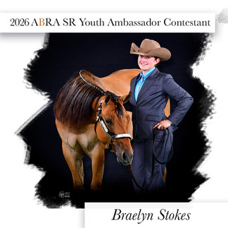 Braelyn Stokes - ABRA SR Youth Ambassador