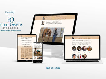 IEBHA website mockup