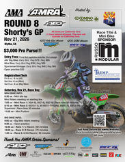 Russo Modular Shorty’s GP AMRA Round 8