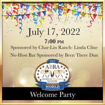 🏆 World Show Welcome Party🥳