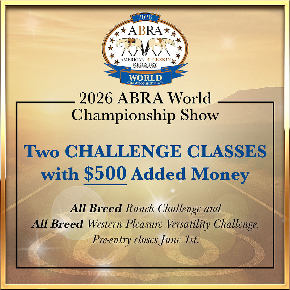 ABRA Challenge Classes at the 2026 World Show: Open to All Breeds & How to Enter