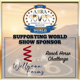 Wellmann Farms Supports the 2026 ABRA World Championship Show