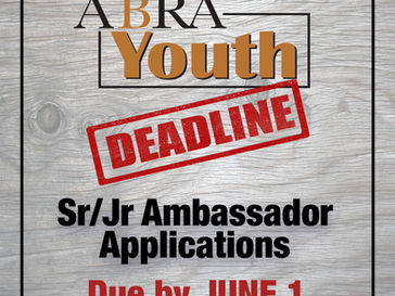 ABRA Youth Ambassador Program Application: Deadline June 1