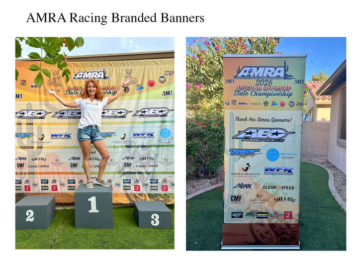 AMRA Branded Banners